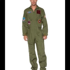 NEW Top Gun Small Flight Suit 29 inch inseam 2022 Halloween Party Must Have